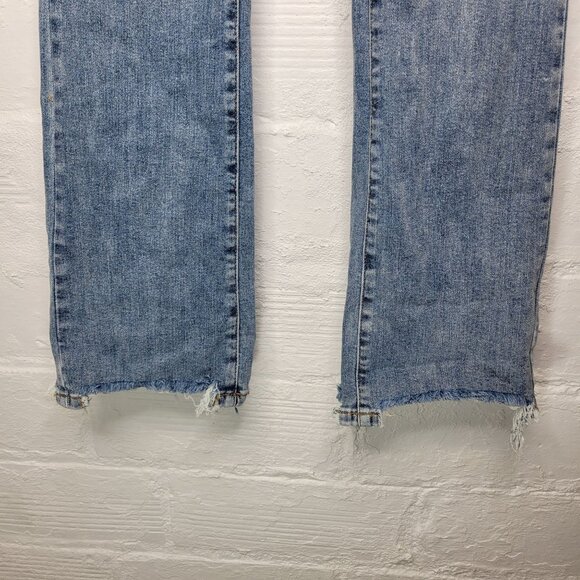 Judy Blue Women's Junior's Size 3 Jeans Boot Cut High Waist Raw Hem - Picture 3 of 9